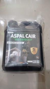Product Review of Cat pelapis anti bocor 1 kg,Aspal Cair Emulsion-Waterproofing-Rembes-bukan spray-bukan aquaproof-bukan sika from a**n 0