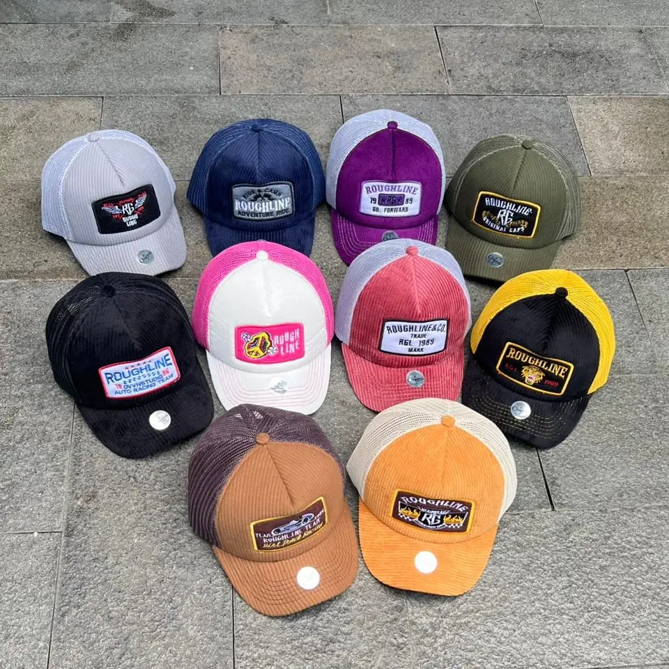 Gallery - Topi Trucker Corduroy Lidah Pendek premium RG Gallery - Topi Trucker Corduroy Lidah Pendek premium RG