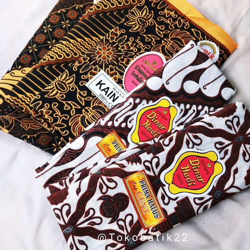 PAKET 2&4 PCS KAIN JARIK PANJANG MURAH  KAIN SAMPING KEBAT PANJANG / KAIN JARIK / KAIN PANJANG BAHAN KATUN BISA NYERAP AIR Aksesoris Batik 1