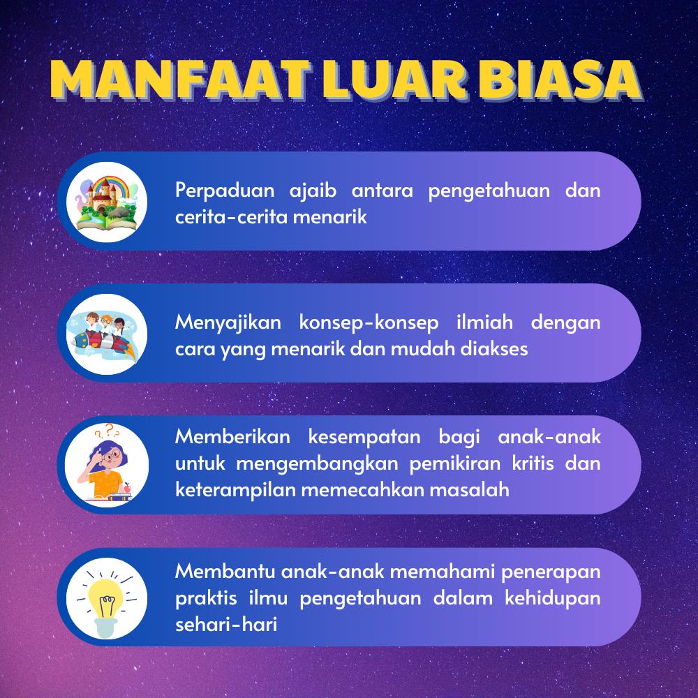 [MiloSteam] Ensiklopedia Anak 8 Topik - – Buku Pengetahuan untuk Mengasah Kecerdasan & Rasa Ingin Tahu Anak
