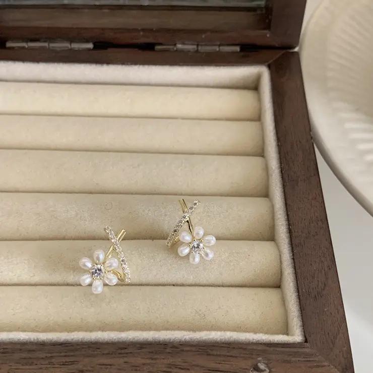 EMLYS.studio - ALLEGRA EARING - Anting Bunga Mewah Elegant 2