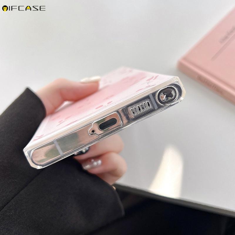 Product Introduction of For Vivo V29 V27 V25 V23 Pro V21 V21e 4G 5G V29e V27e V23e V21s Phone Case Pink Gradient Love Loving Heart Flower Floral Rose Tulip White Cute Soft Silicone Casing Cases Case Cover 19