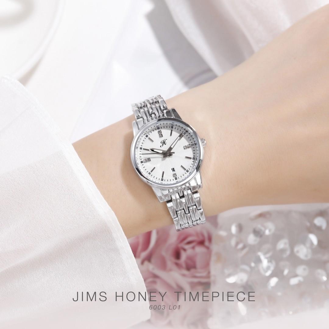 JIMS HONEY JAM TANGAN COUPLE JT 6003 (FREE BOX + BATERAI)