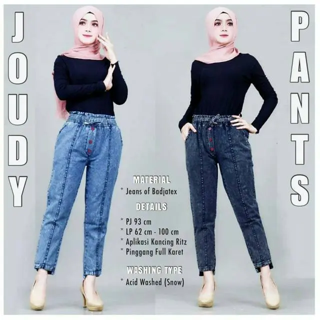 Baggy Pants Jeans Dewasa Muat bb Max 95kg Celana Panjang