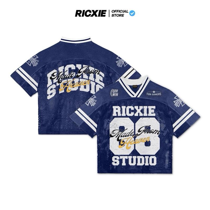 Áo Lưới Jersey Ricxie Số 88Navy - Top Áo Thể Thao Unisex Nam Nữ From Boxy