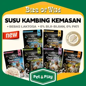Bite of Wild Cat Wet Food Pouch with Goat Milk 70 Gr