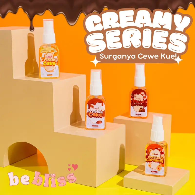 BEBLISS Perfume Get 4pcs Bodymist Travel Size Creamy Series 120ml Wangi Tahan Lama 1