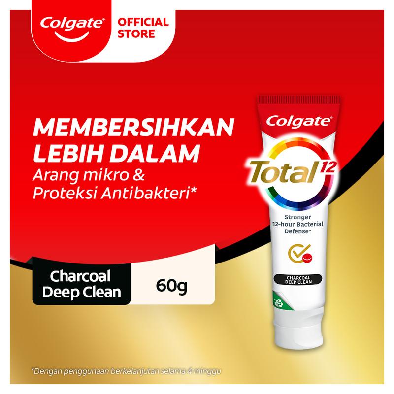 Colgate Total Charcoal 60gr - Shop | Tokopedia