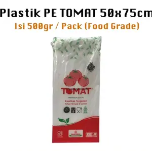 Plastik Tomat 50 x 75 food grade
