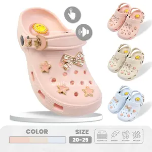 Sandal Baim Anak Perempuan Sandal Karet Jelly Bunyi Cit Cit Kekinian Sandal Daily Anak Cewek Anti Slip Bahan EVA Rubber Ukuran 20-29 H3506B-1 H3506K-1
