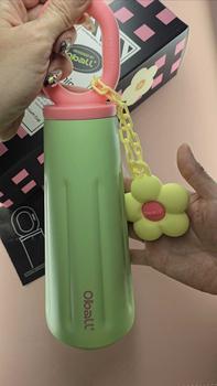 Product Review of OBALL Goddess bottle 316 Stainless Steel Insulated Bottle Tumbler | Suitable for All Ages | Portable Water Bottles Mug | Keeps Drinks at 0℃ for 12 Hours with Ice（Coke with 1/3 Ice）, 100℃ to Room Temperature in 28 Hours from J** 0