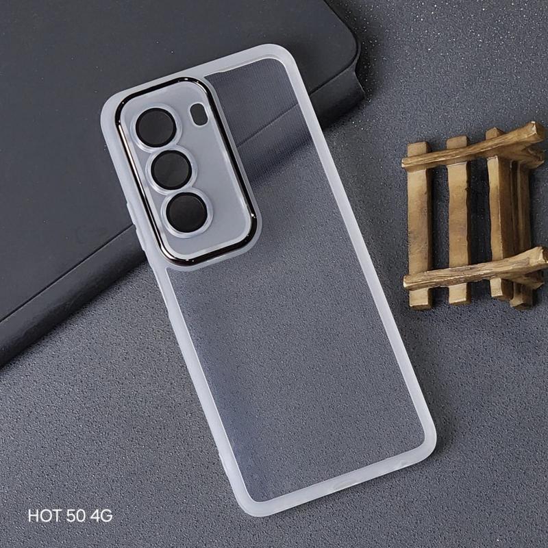 Baifu - Hybrid Case Clear Case Infin1x Hot 50 4G Hot 50 5G Hot 50 Pro Plus 3