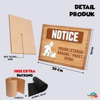Gambar TENNESY SIGN PERINGATAN PLAKAT PEMBERITAHUAN RUANG KANTOR RUMAH KAFE 30X20CM HIASAN DINDING WALL DECOR PAJANGAN KAYU DEKORASI KAMAR RUMAH KANTOR TOILET MEROKOK SAMPAH PARKIR CCTV MASKER MEMOTRET - SK-2 A dari Tennesy Kota Malang 2 Tokopedia