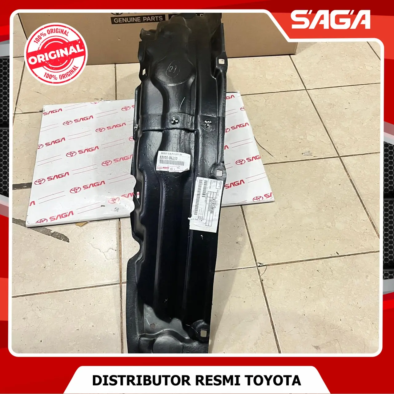 SAGA | Liner Fender Spakbor Kiri Innova Lama 2004-2005 Original 53806-0K020