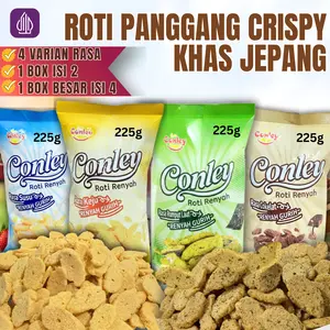 COD (Halal) Roti panggang crispy Jepang/roti panggang Krispi/rasa coklat/keju/rumput laut/susu/sarapan anak/camilan/promo murah/renyah gurih/siap makan/kemasan praktis/cocok untuk bekal/tahan lama/kualitas premium