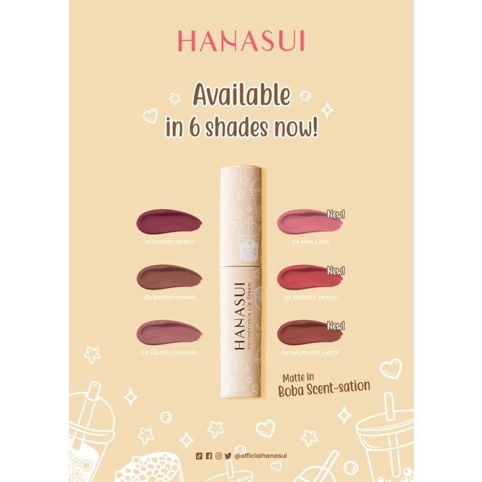 Lip Cream Hanasui Boba Edition All Shade 2