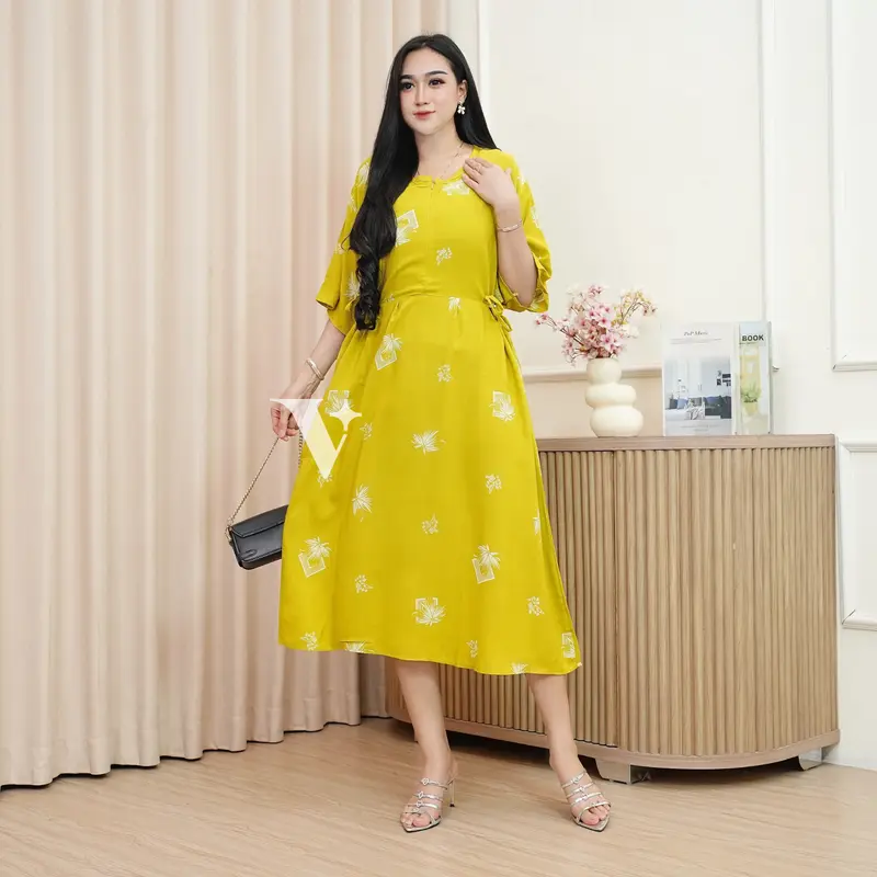 Daster Jumbo Wanita LD 120 Daster Busui Friendly Daster Kekinian Daster Motif Elzia Trends 2024 4