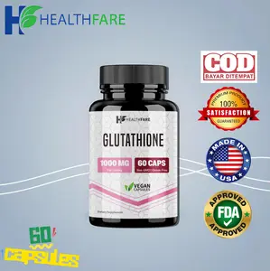 Glutathione Spesial Ramadan mencerahkan warna kulit, meningkatkan kekenyalan kulit, dan memiliki sifat antioksidan.