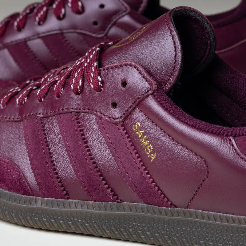 Adidas Samba OG Sumatra Maroon Gum 3