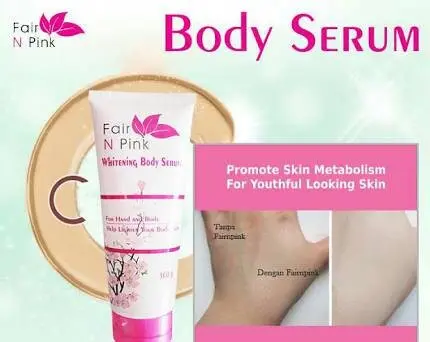 SUSY - FAIR N PINK BODY SERUM 160ML / FAIR N PINK WHITENING BODY SERUM 160ML 0
