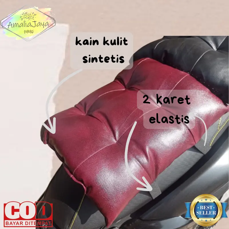 SALE!! BANTAL JOK MOTOR PREMIUM ANTI AIR MULTIFUNGSI Motorcycle Karet 1