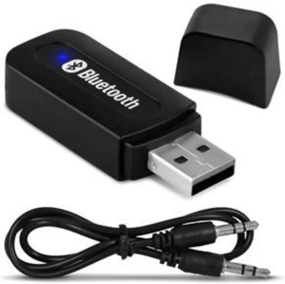 BLUETOOTH WIRELEES MUSIC RECEIVER AUDIO BT 163 Kabel jack to jack car player