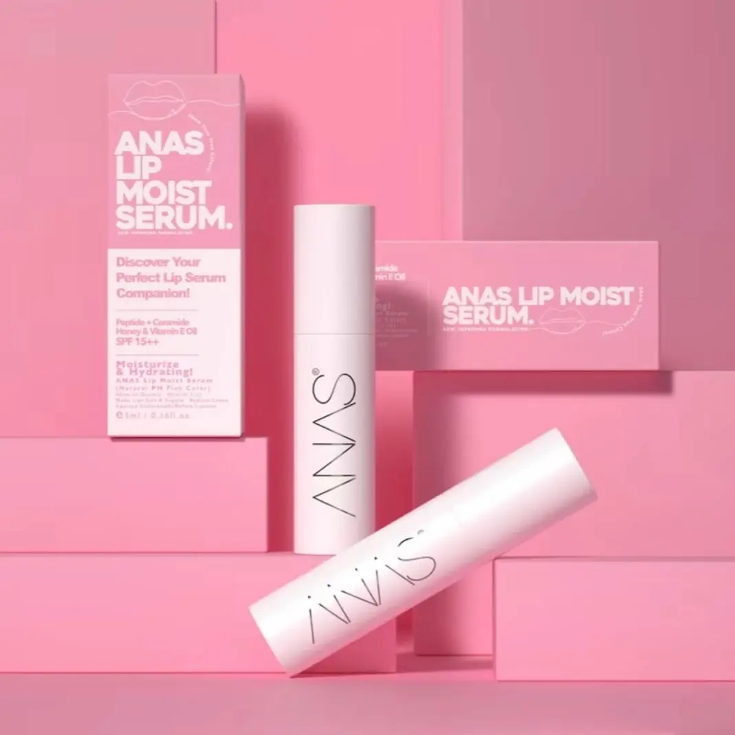 ANAS Lip Moist Serum (Rose Pink/Watermelon) SPF15++