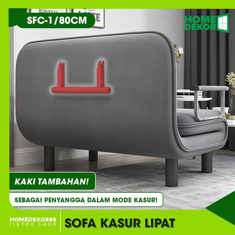 Product Introduction of HOMEDEKOR Sofa Kasur Lipat Yang Praktis Dan Nyaman Untuk Tidur Duduk 10