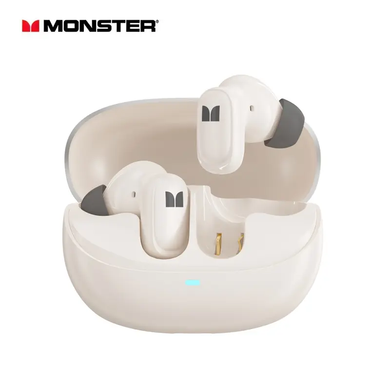 Monster XKT28 (ANC) Wireless Bluetooth Earphones Mini Earbuds TWS Gaming Low Latency 7