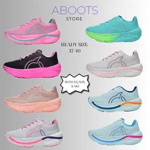 Aboots Store Sepatu Olahraga Lari Wanita Hyperblast 2.0 High Performa Size 37-40 Bonus Extra Kaos Kaki Desain Nyaman Kuat dan Ringan