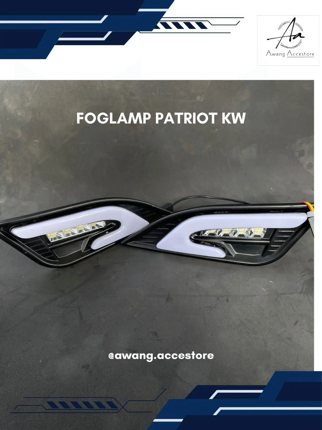 Lampu Bemper Foglamp Patriot Kw Super 12v 24v Car