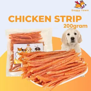 Chicken Strip Chicken Jerky Chicken stick Snack anjing Snack kucing Treat Anjing Treat Kucing