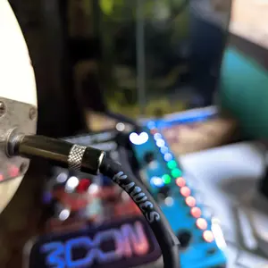 KAWES Guitar Cable 5M Noiseless Electric Guitar AMP Cord 1/4" Jack For Speaker Keyboard Mixer