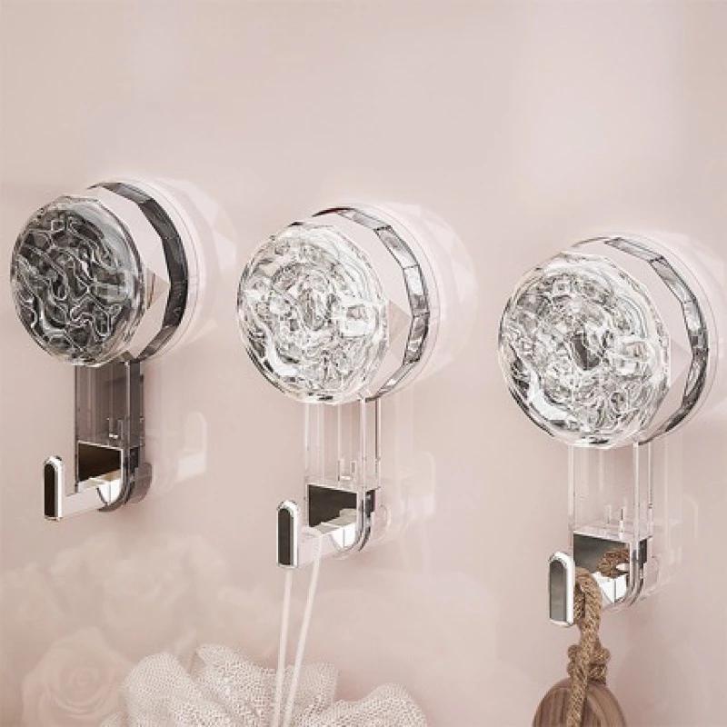 Móc Treo Tường, Cốc Hút Chân Không, Móc Treo Đồ Gắn Tường Không Cần Khoan Đục 7