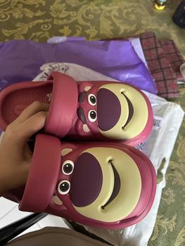 Product Review of Sandal Lotso Beruang Stroberi Sandal Kartun Lucu Shoes Sendal Wanita Karet Cewek Cowok from N**i ** 2