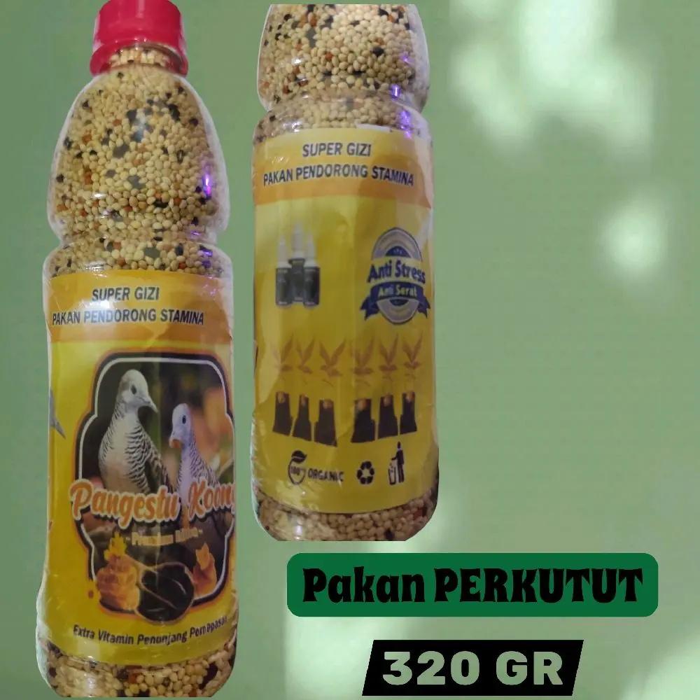 Pakan Perkutut 320 Gr - Super Gizi untuk Pendorong Stamina