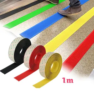 [SAHABAT-MANCING]Strip anti selip tangga PVC plastik lunak perekat diri ubin marmer strip datar strip karet strip anti selip tangga