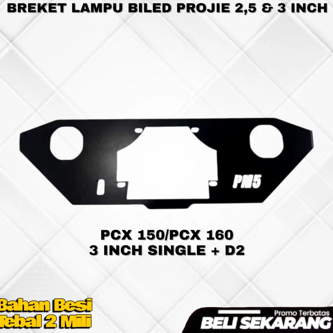 BREKET BILED-PCX 150/160 3 INCH SINGLE
