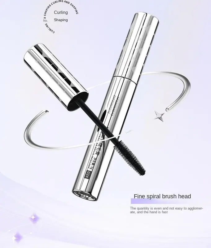 Mascara Làm Cong Dài, Không Thấm Nước, Chống Mồ Hôi, Chống Nhòe, Chống Bôi Trơn, Trang Điểm Màu Đen Và Nâu làm dài mi Cosmetic Nữ 2