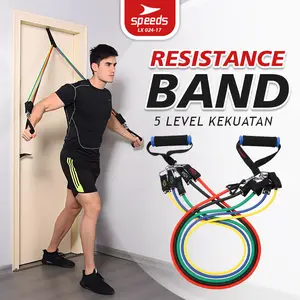 Speeds Resistance Band / Tali Fitness Gym Alat Olahraga Tali Karet Outdoor 024-17