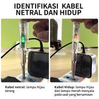 Gambar Tespen Listrik ISKU Test Pen Non Contact Tespen AC Votlage 100-500VAC - Non Kontak dari PERKAKASKU.ID TOKOPEDIA Kota Administrasi Jakarta Utara 5 Tokopedia