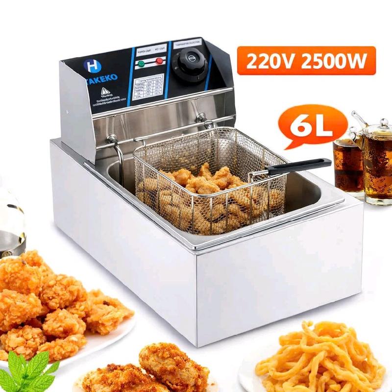 bếp chiên đơn 6 lít, bếp chiên điện