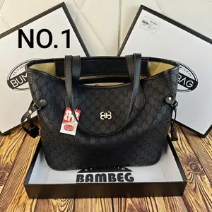 BAMBEG - Totebag Wanita Tas Kantor UK BESAR FREE BOX - TAS Jinjing Shoulder Bag LUIS Totebag Cantik Buat Kuliah UK BESAR KODE 191534 Kantong