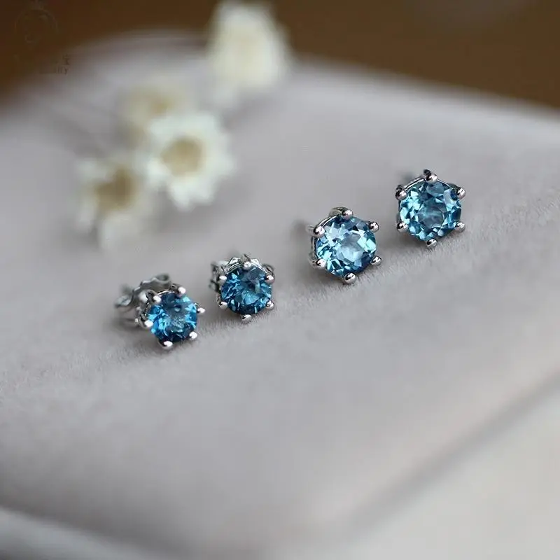 Bông Tai Thời Gian Retro Thanh Lịch Châu Âu Và Mỹ Tinh Tế, Phong Cách Nhật Bản, Phong Cách Trung Quốc, Quà Tặng Ngày Lễ Tình Nhân Cho Bạn Gái, Phụ Kiện Cho Bạn Gái, Chính Hãng Hàn Quốc 4