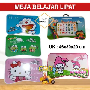 Meja Belajar Lipat Anak Karakter - Furniture