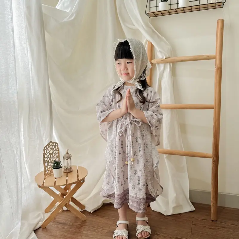 HUMAIRA KAFTAN Gamis Baju Lebaran Anak Perempuan