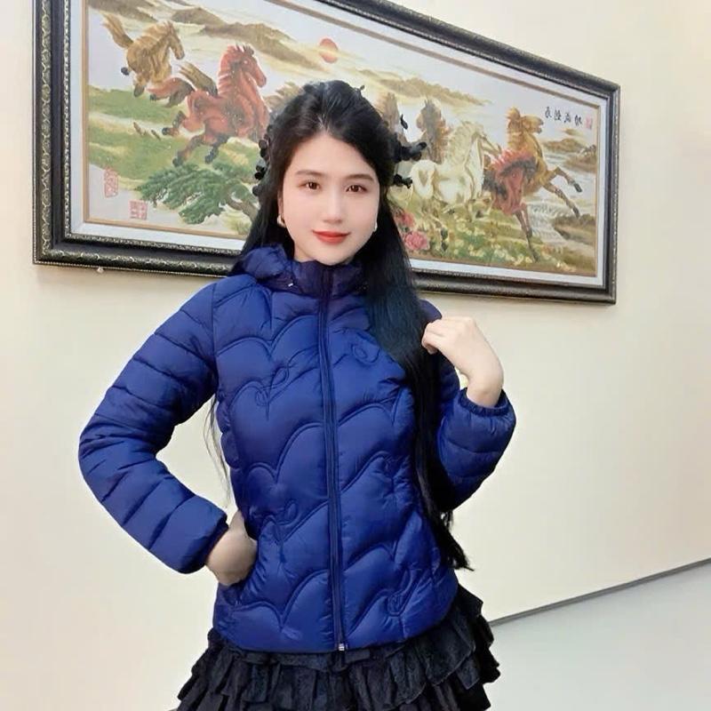  Áo Phao Siêu Nhẹ Lông Vũ Nhân Tạo Siêu Ấm Siêu Nhẹ Siêu Rẻ Thời Trang Cao Cấp Loại 1 Có Túi Dài Tay Nữ Top Jacket Women 