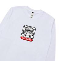 Gambar (NEW) Omidoki Tshirt Longsleeve Nufa Putih Kaos Lengan panjang Simple Combed Pria Keren Nyaman Basic Unisex Cewek Cowok Baju Distro - PUTIH, M dari Omidoki_NEW Kab. Bogor 4 Tokopedia