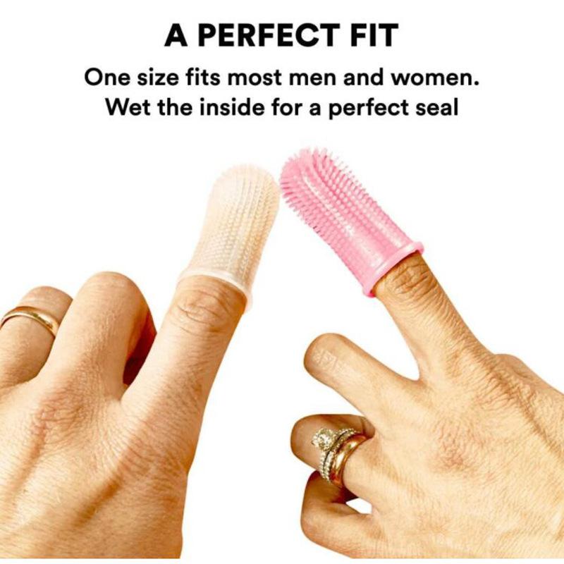 Product Introduction of Dog Super Soft Pet Finger Toothbrush Teeth Cleaning Bad Breath Care Nontoxic Silicone Tooth Brush Tool Dog Cat Cleaning Supplies 12