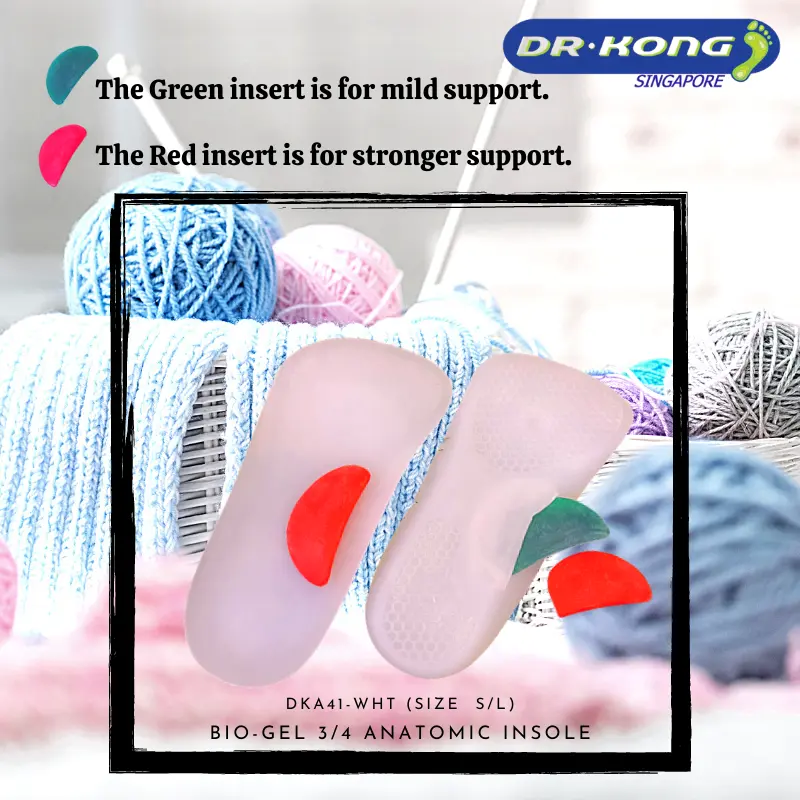 DR.KONG BIO-GEL 3/4 ANATOMIC INSOLES DK-DKA41